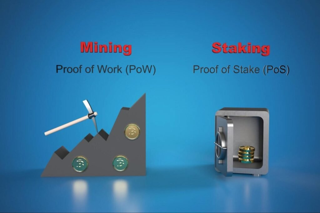 mining vs. staking